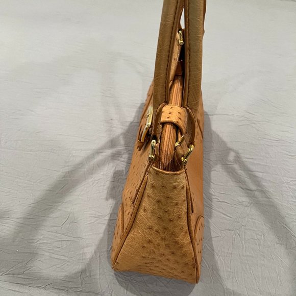 90s Vintage Cape Cobra Pig Skin Handbag - Picture 5 of 14